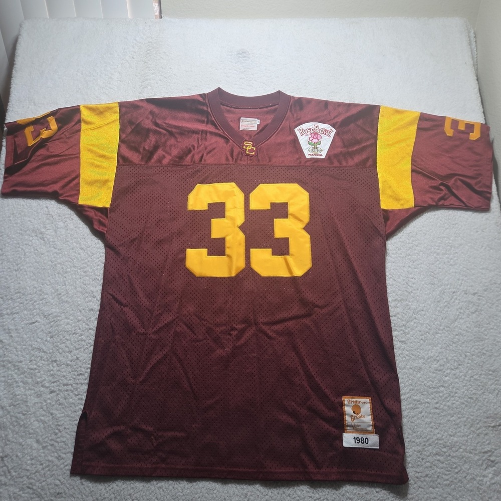 VTG Marcus Allen USC Trojans GridIron Greats SZ 56 Rose Bowl‎ 1980